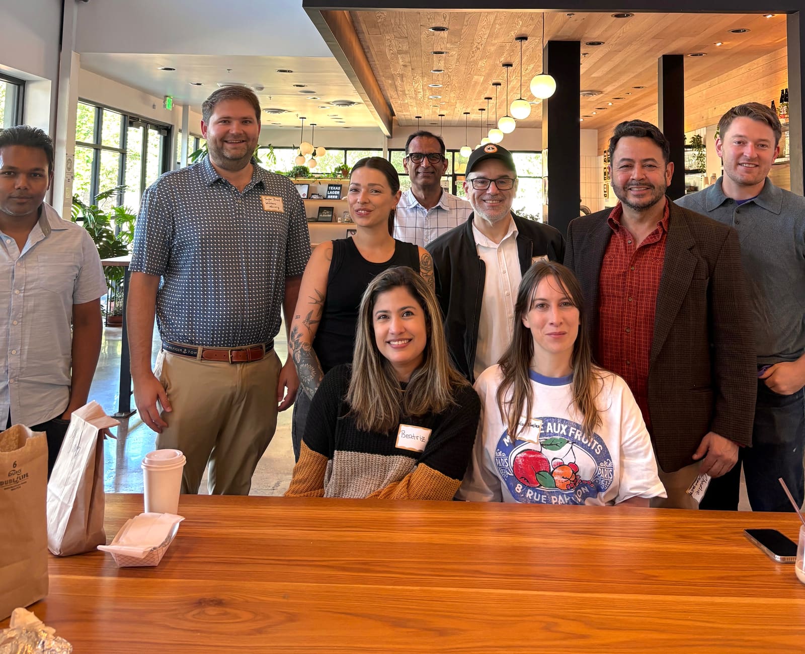 The Austin marketing community in the room